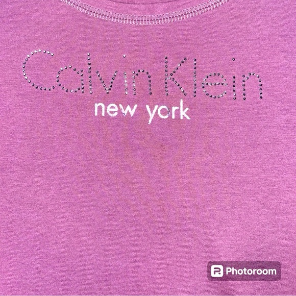 Calvin Klein bejeweled tee - Picture 4 of 4